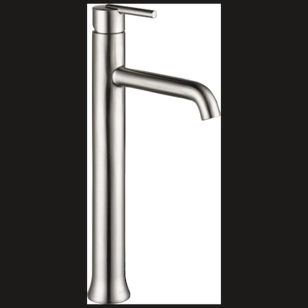 Delta Single hole installation Hole Vessel Lavatory Faucet, Stainless 759-SS-DST